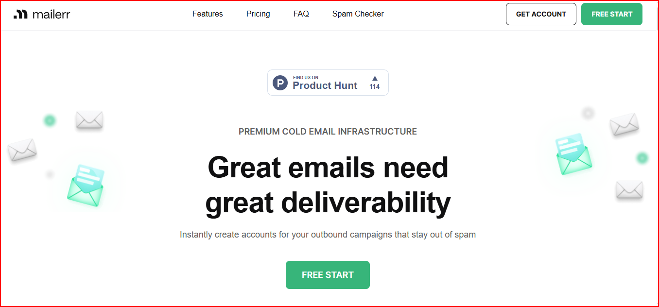 Mailer homepage