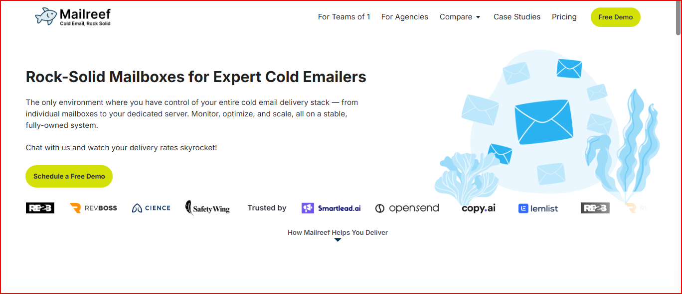  Mailreef – Dedicated mail server infrastructure for cold email