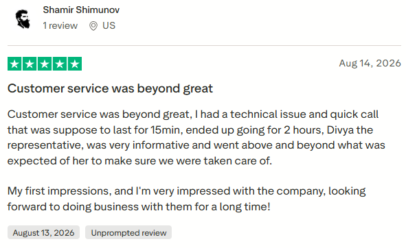 User Review