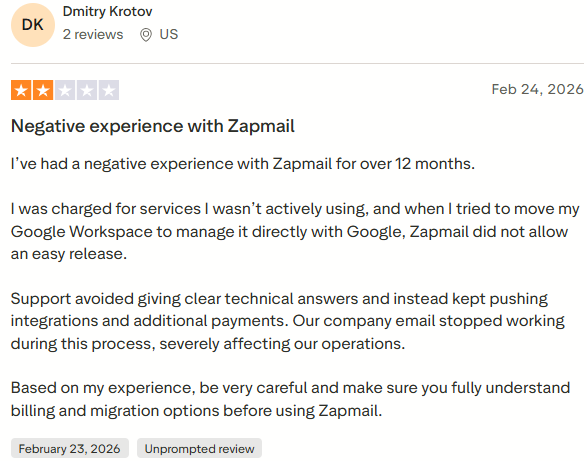 User Review