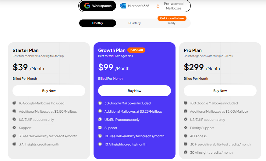 Zapmail Pricing Plans