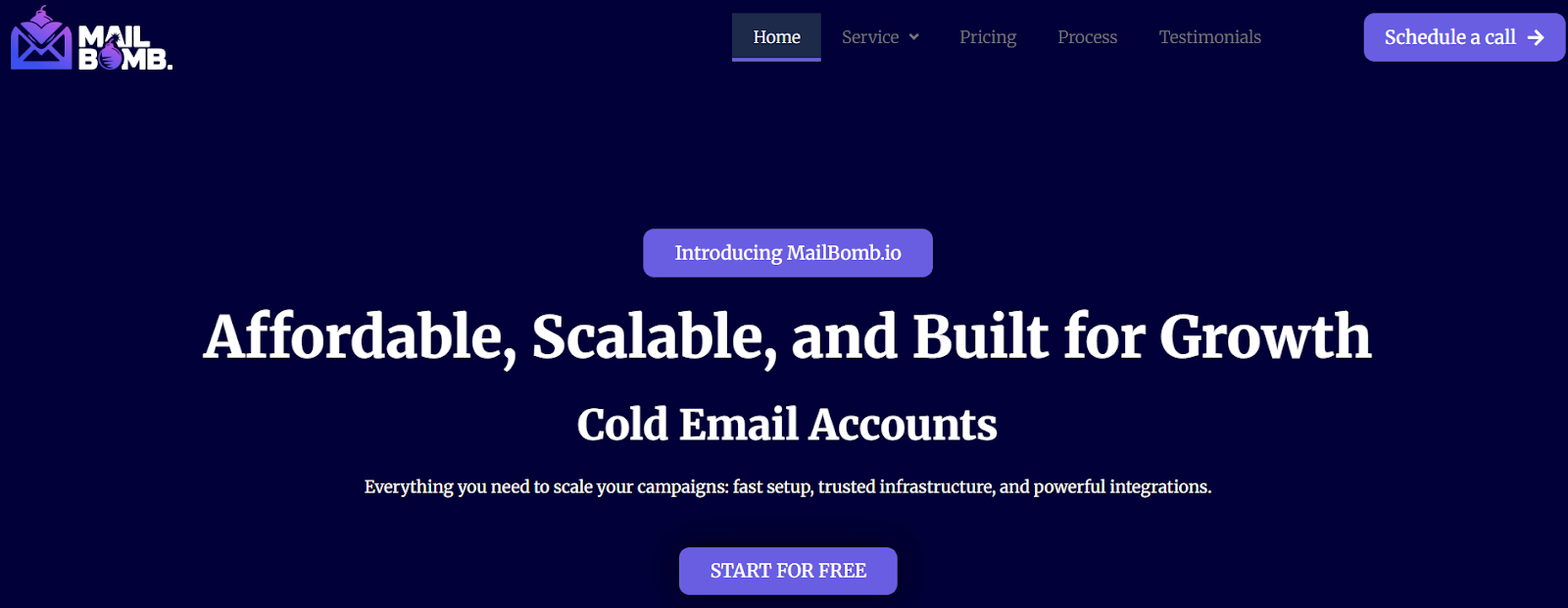 Primeforge homepage