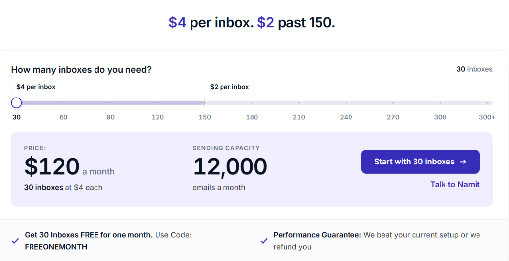 AeroSend pricing