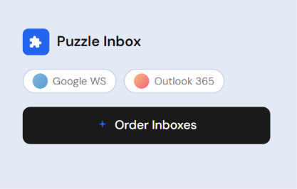 Order inboxes on Puzzle Inbox