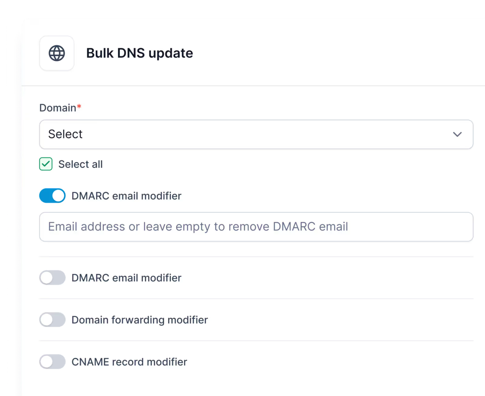 DNS update by Primeforge