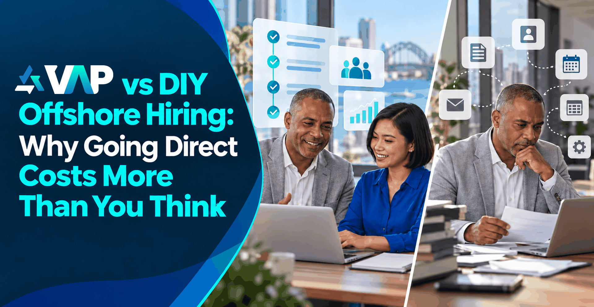 VAP vs DIY Offshore Hiring: Why Going Direct Costs More Than You Think