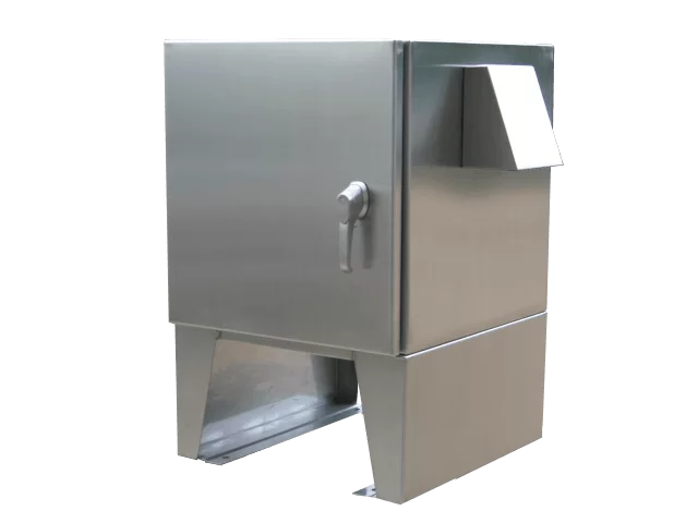 Stainless Steel NEMA 3R Floor Mount Enclosure