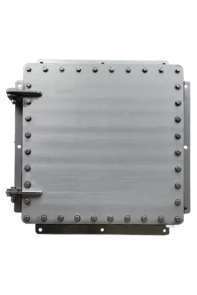 Nemaco Stainless steel NEMA 6P4X enclosure front view