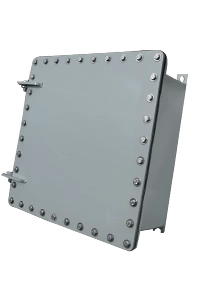 Powder coated carbon steel NEMA 6 enclosure wall mount