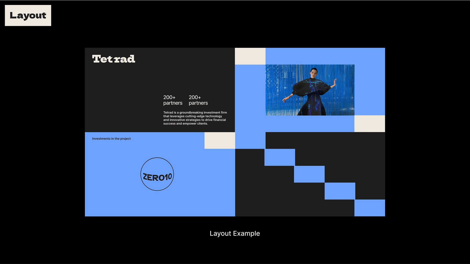 Tetrad branding Visuals