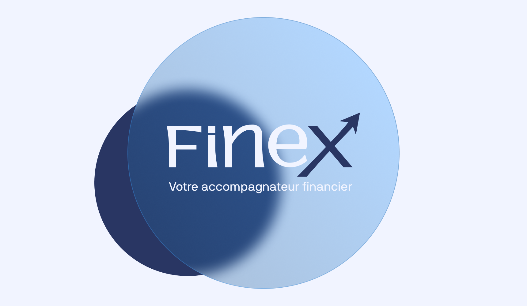 Composition avec le logo Finex