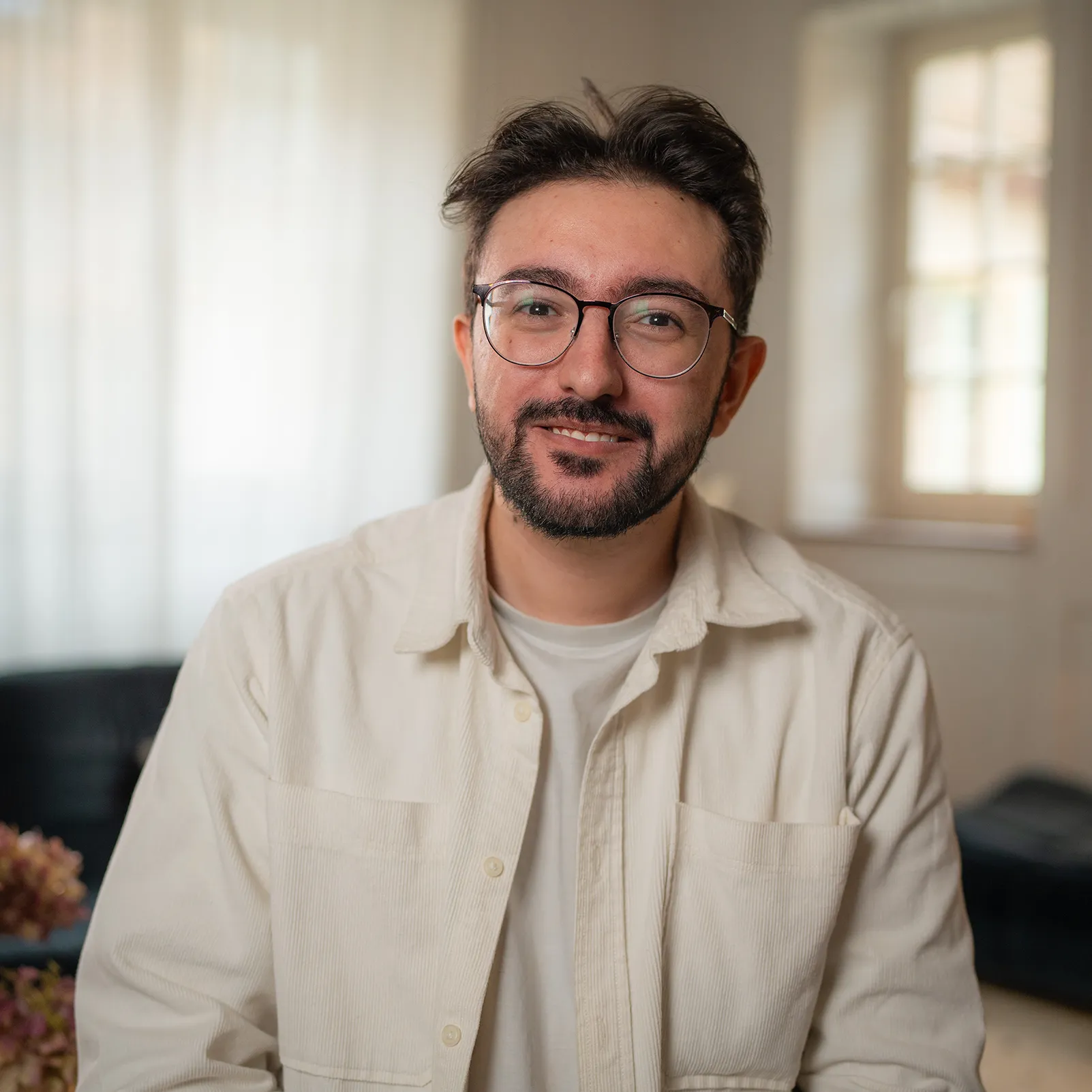 Photo du co-fondateur Kévin Pasteur souriant