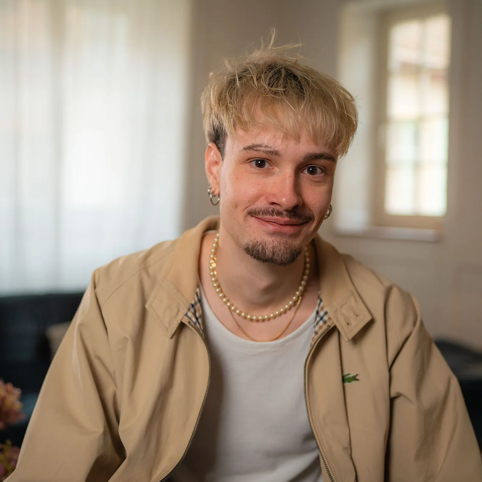 Photo du co-fondateur Maxime Cuche souriant