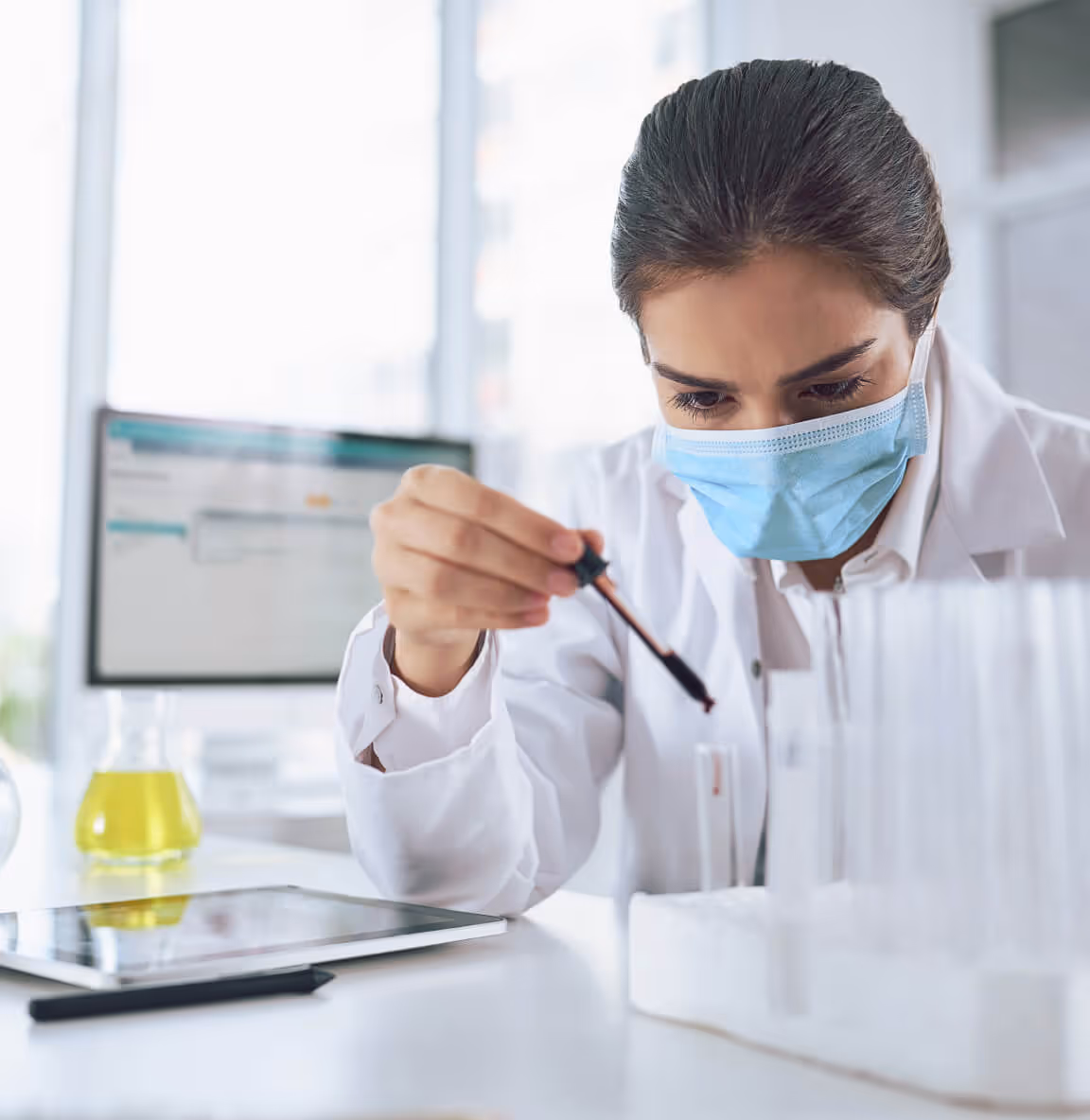 Eine Wissenschaftlerin