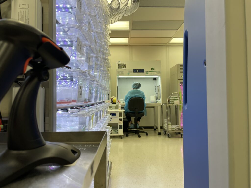Barcode automation with SciSure at Terminus Bio
