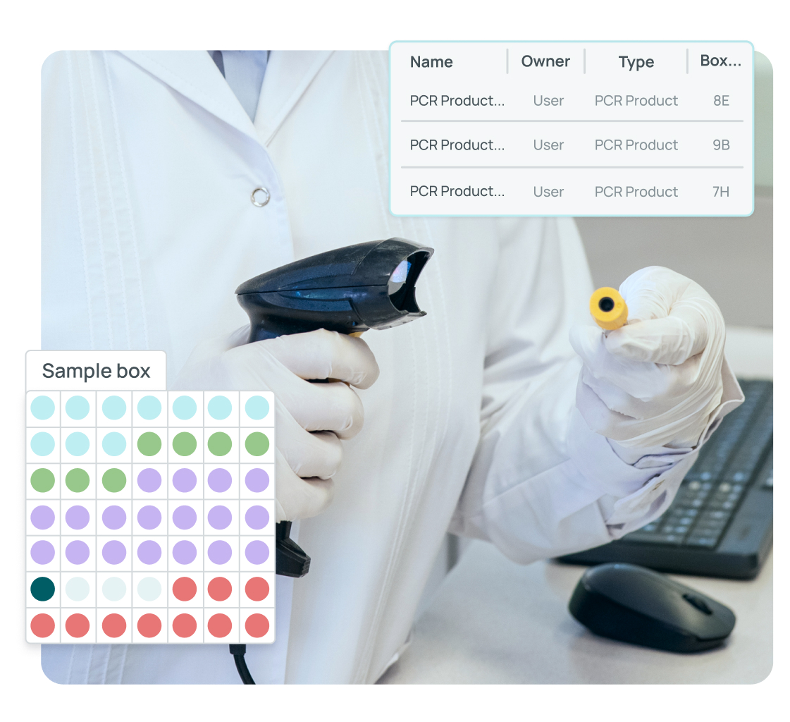 Sample mapping on the SciSure platform