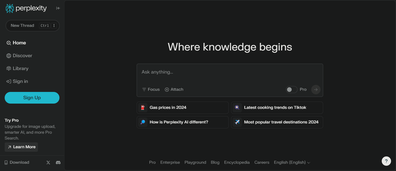 perplexity - Top AI Tools