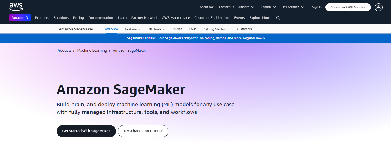 amazon sagemaker - Top AI Tools