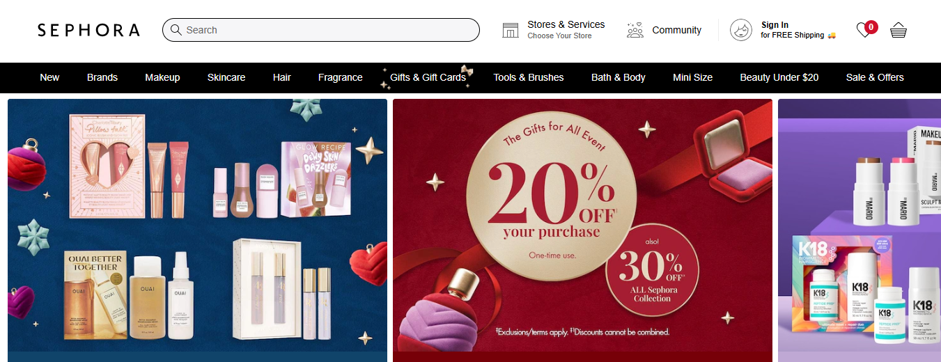 sephora - AI Marketing Examples