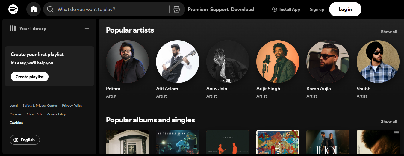 spotify - AI Marketing Examples
