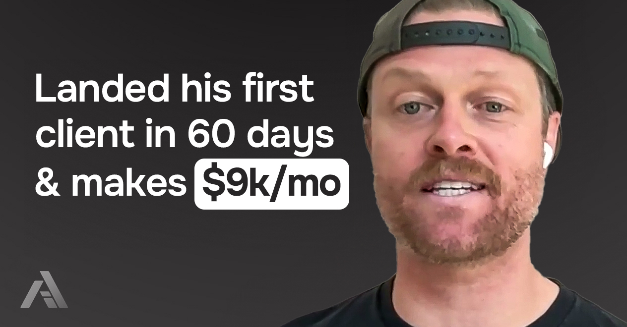 How we helped Andrew $9,432 month with his AI Arbitrage Agency