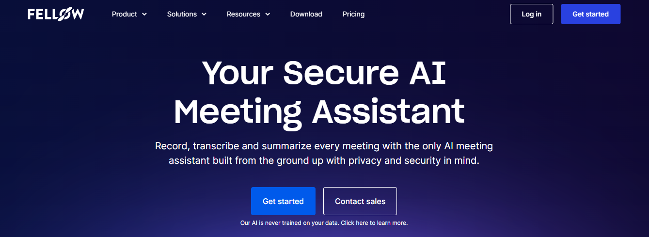 fellow - Best AI Sales Tools