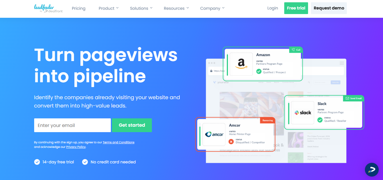lead feeder - Best AI Sales Tools