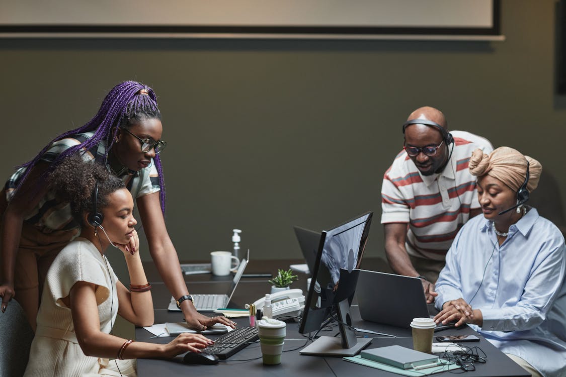 People Working in the Office - AI Tools for Startups