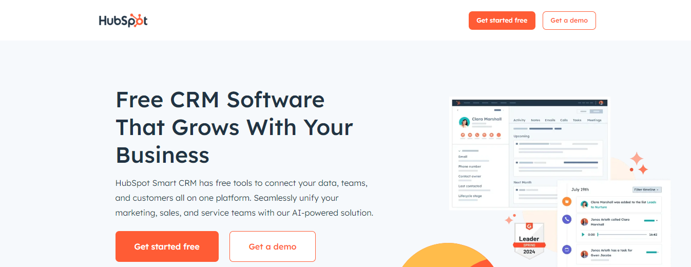 hubspot - AI Tools for Startups