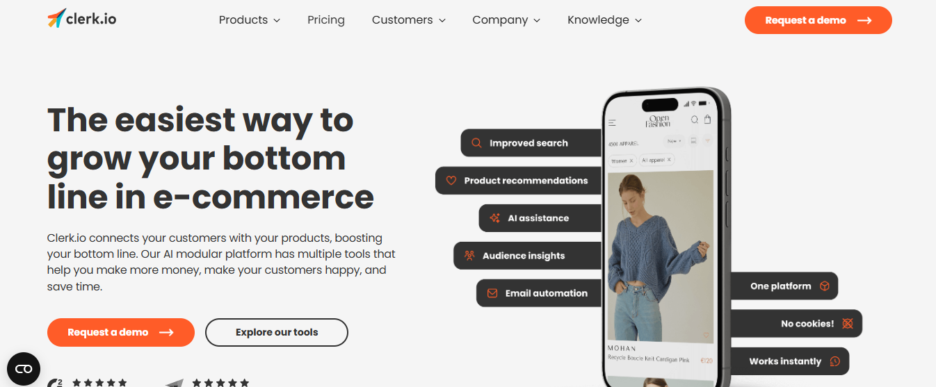 clerk - AI Tools for Startups