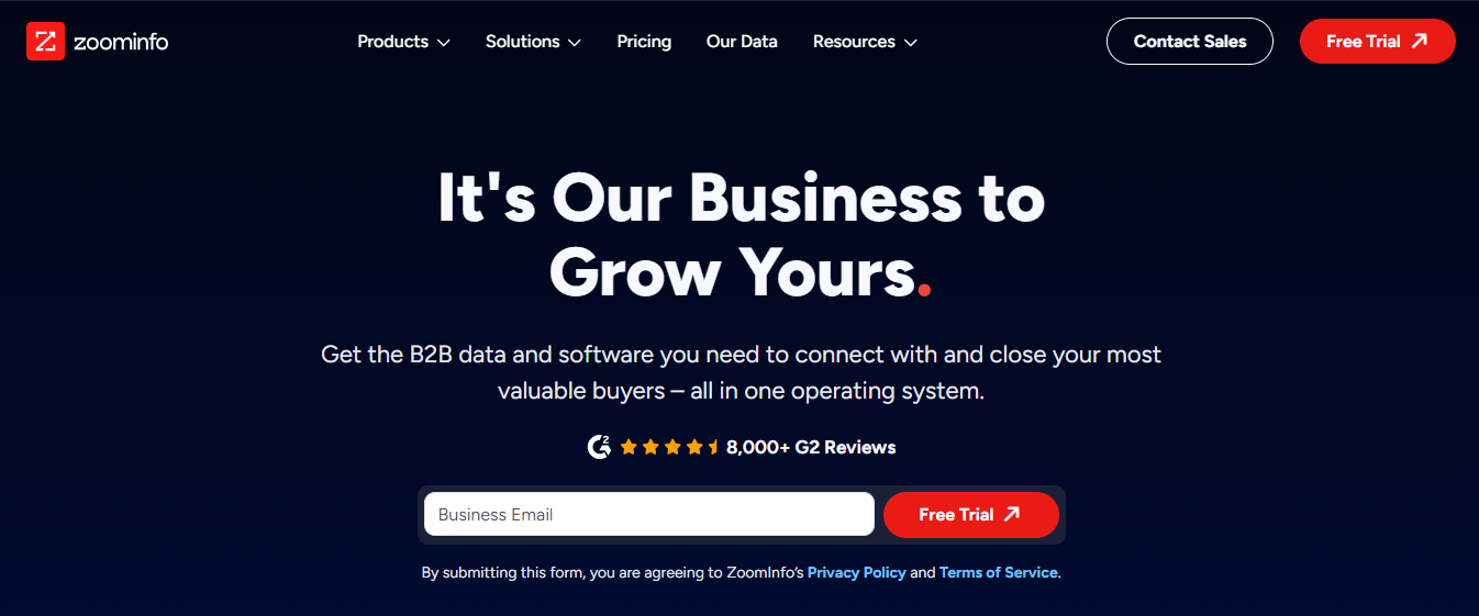 zoom info - AI Lead Generation Tools