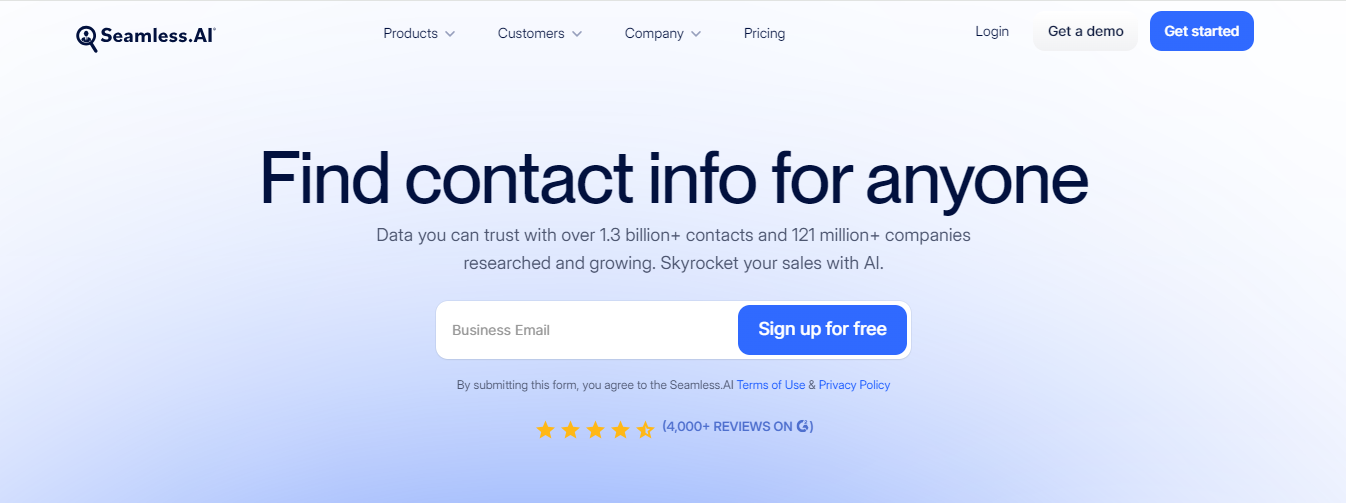 seamless -  AI Lead Generation Tools