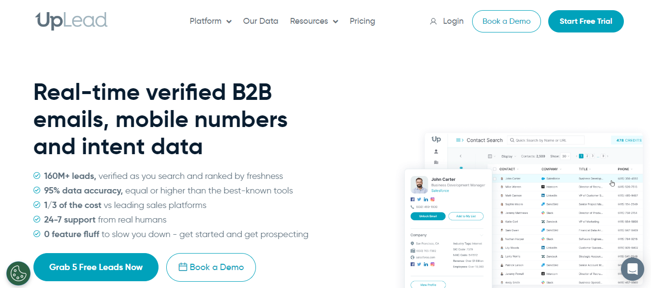 uplead - AI Lead Generation Tools