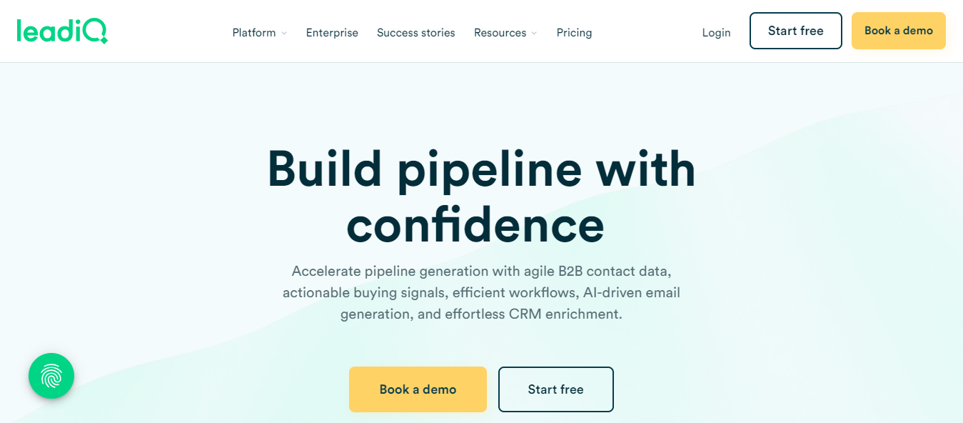 lead iq - AI Lead Generation Tools
