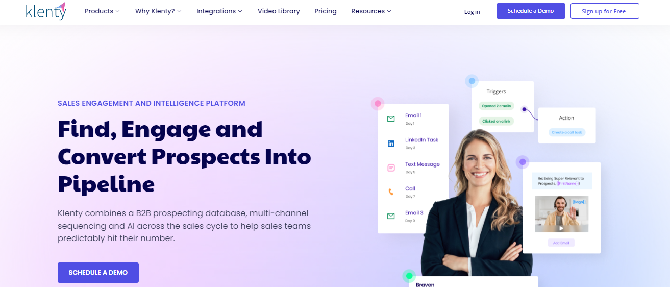 klenty - AI Lead Generation Tools