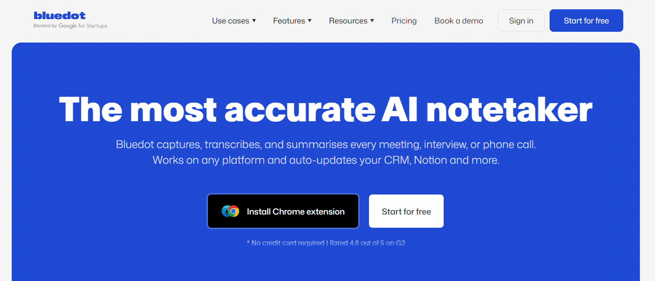 blue dot - Best AI Tools for Recruiting 