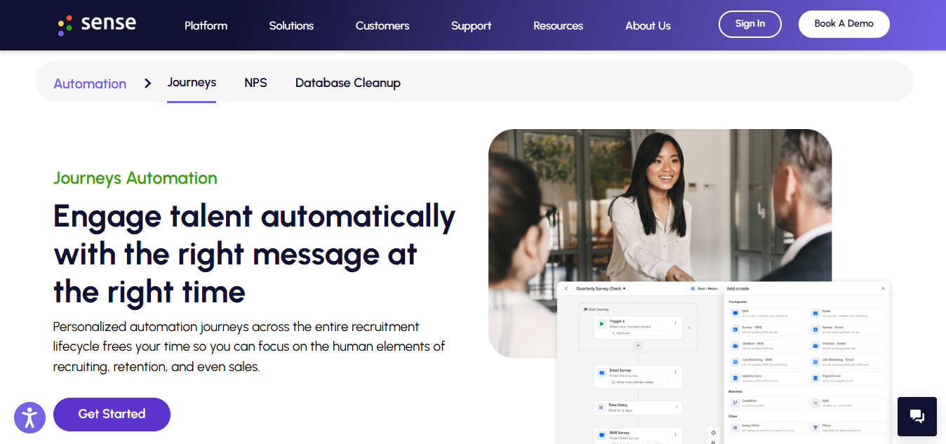 sense - Best AI Tools for Recruiting 