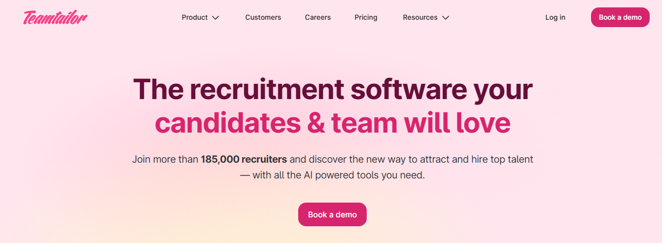 teamtailor - Best AI Tools for Recruiting 