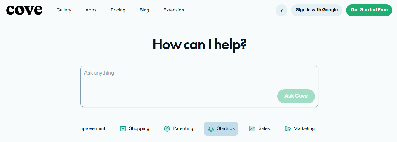 cove - Best AI Market Research Tools