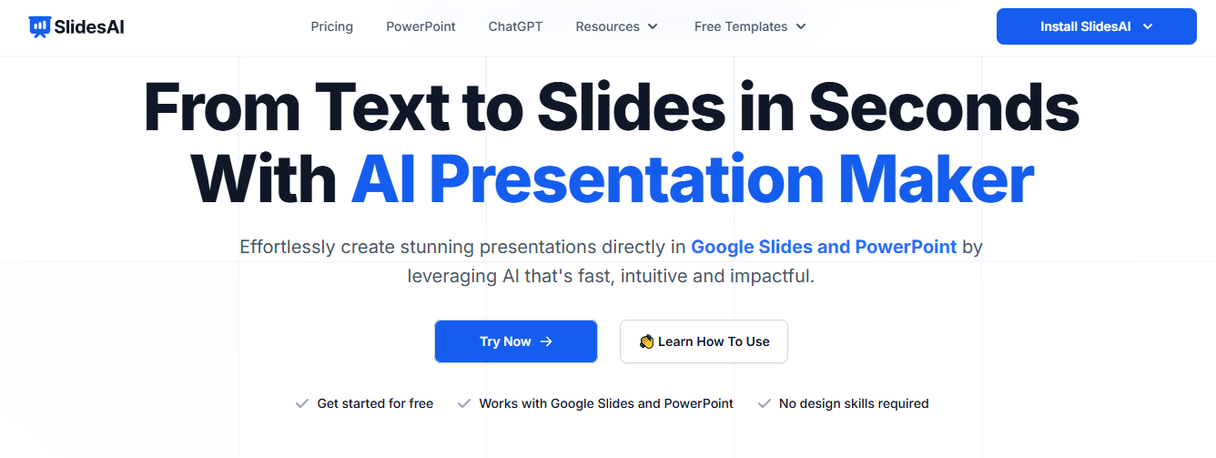 slides ai - Best AI Market Research Tools