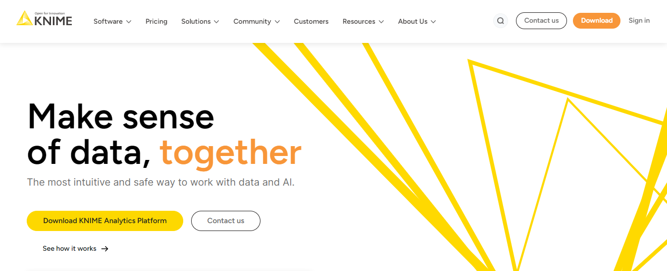 knime - Best AI Tools for Business Analyst