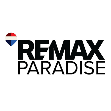 EXIT logo with stylized house roofs beneath the bold uppercase letters.