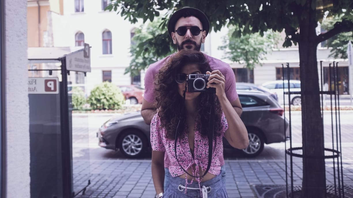 Robert and Ekta.