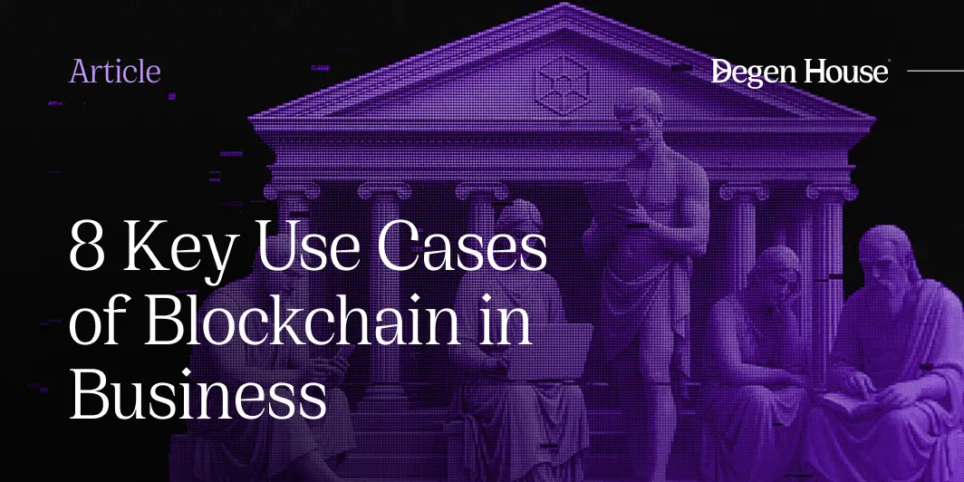 8 real-world blockchain use cases in business - finance, logistics, identity and compliance