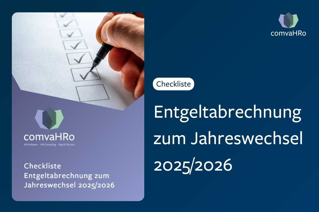 Checkliste Entgeltabrechnung zum Jahreswechsel 2025/2026