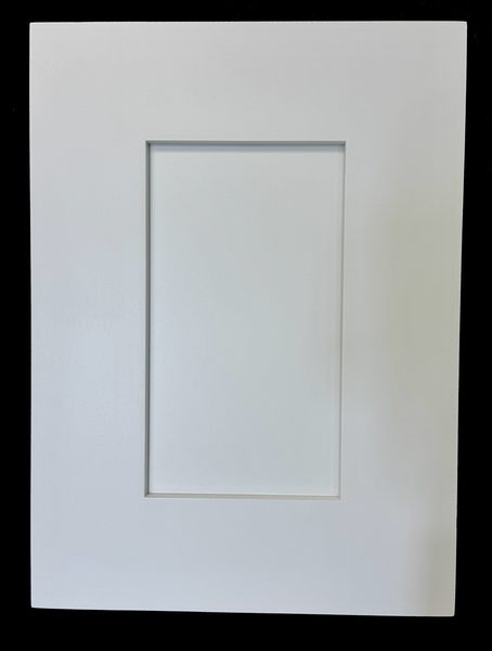 Shaker White pre-finished cabinet door style
