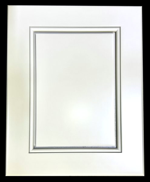 Zurich White pre-finished cabinet door style