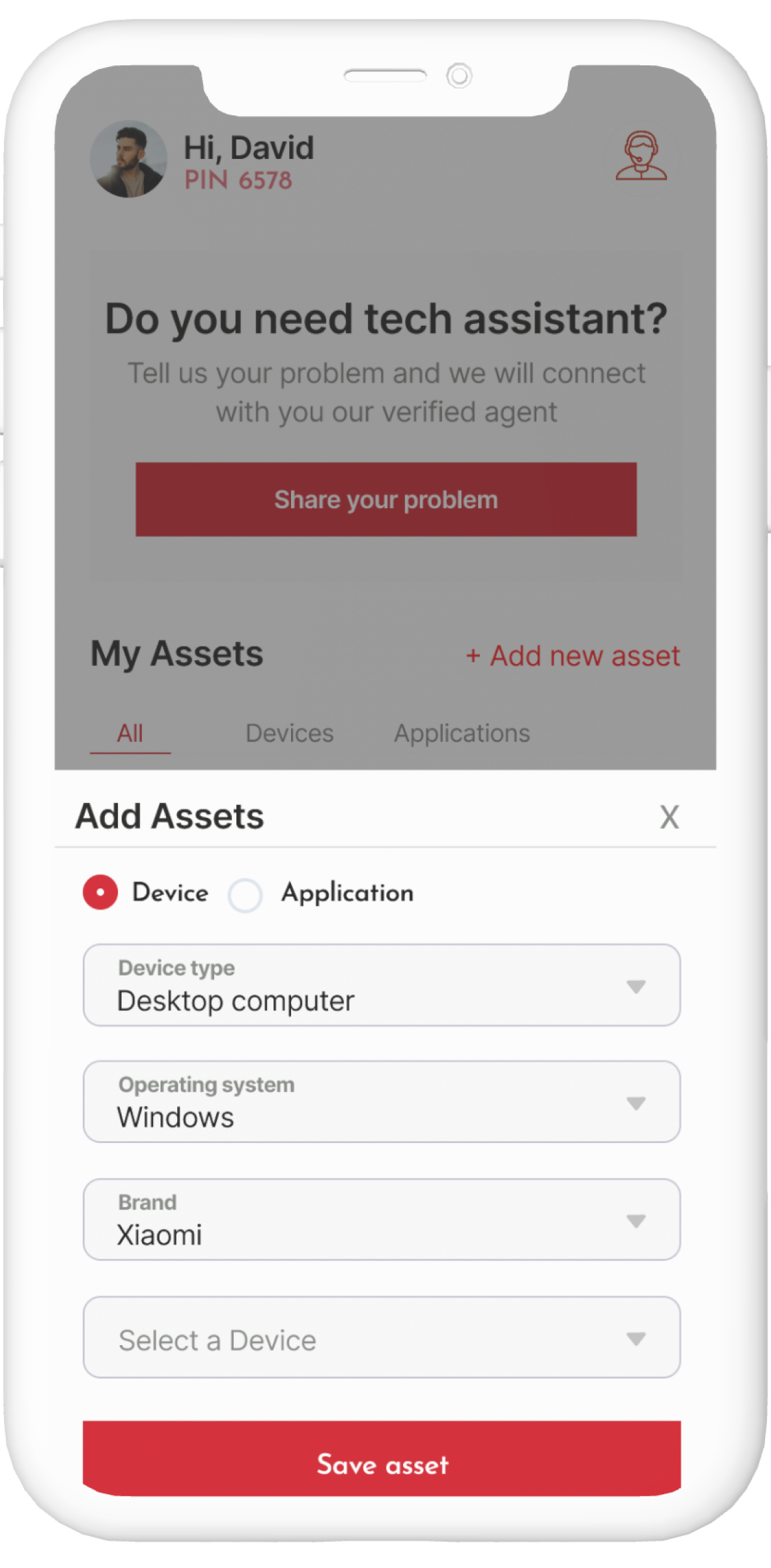 Supportly app tech entertainment device network support