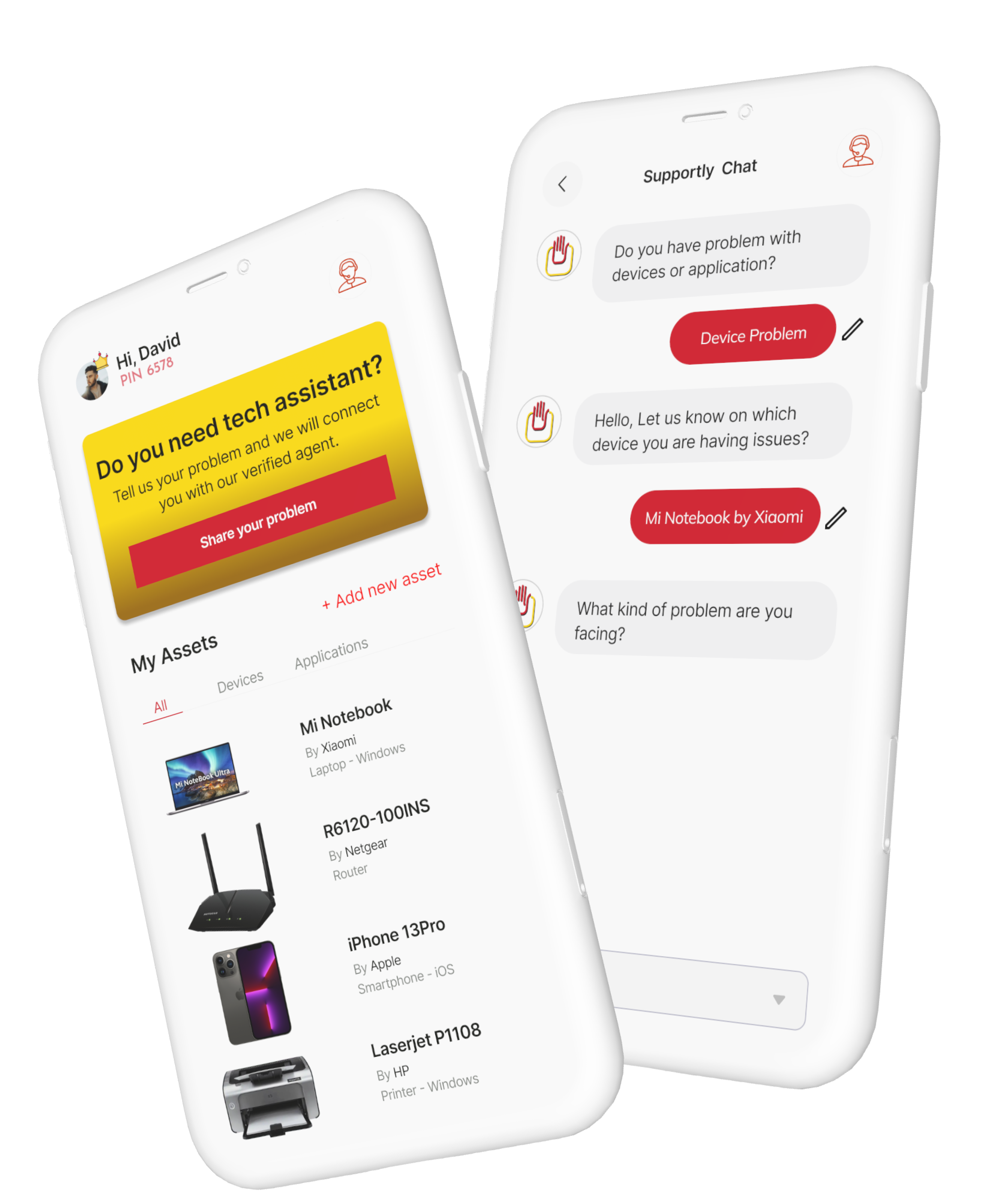 Supportly app tech support services
