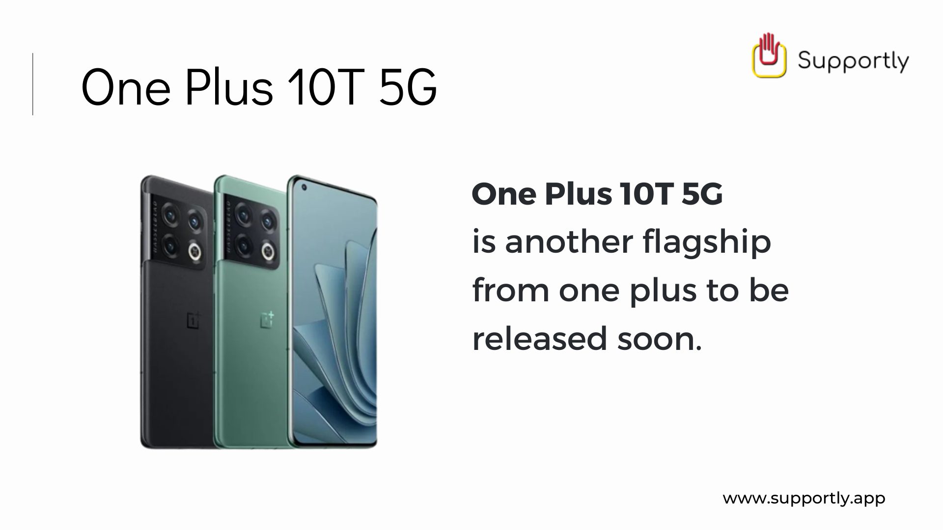 OnePlus 10t 5G another flagship from OnePlus to be released soon!